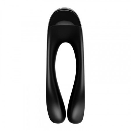 Satisfyer Candy Cane - Универсальный вибратор для пар черный